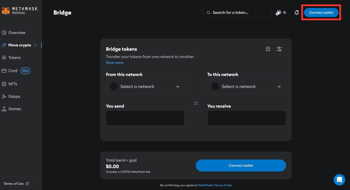 MetaMask ブリッジ2