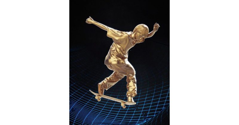 香港のクリエイティブエージェンシー AllRightsReserved、スケートボードチャンピオンの堀米雄斗選手のNFT「The Golden 22」 をリリース
