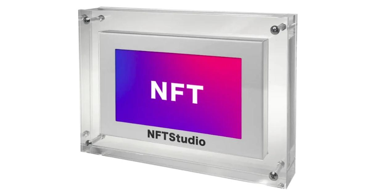CryptoGamesとCDG、新時代のNFTライフへの挑戦としてNFTを飾って楽しめる「NFTデジタルフレーム」の企画・販売をスタート￼