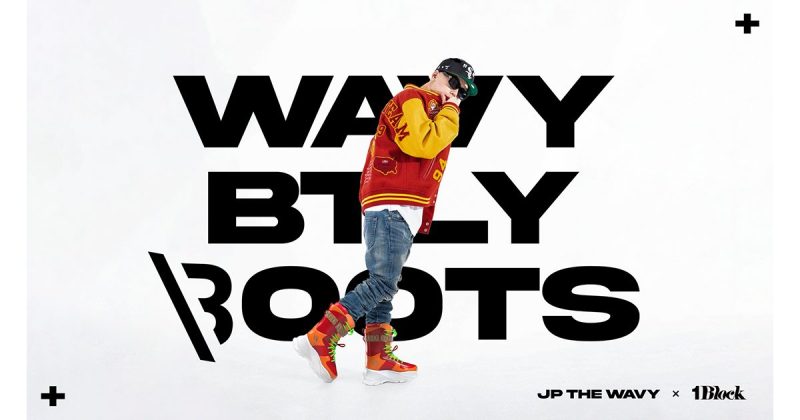 ラッパーJP THE WAVYが、自身初のメタバースでも着用できるバーチャルスニーカー（NFT）を発表！Web3クリエイティブスタジオ1BLOCKがプロデュース。
