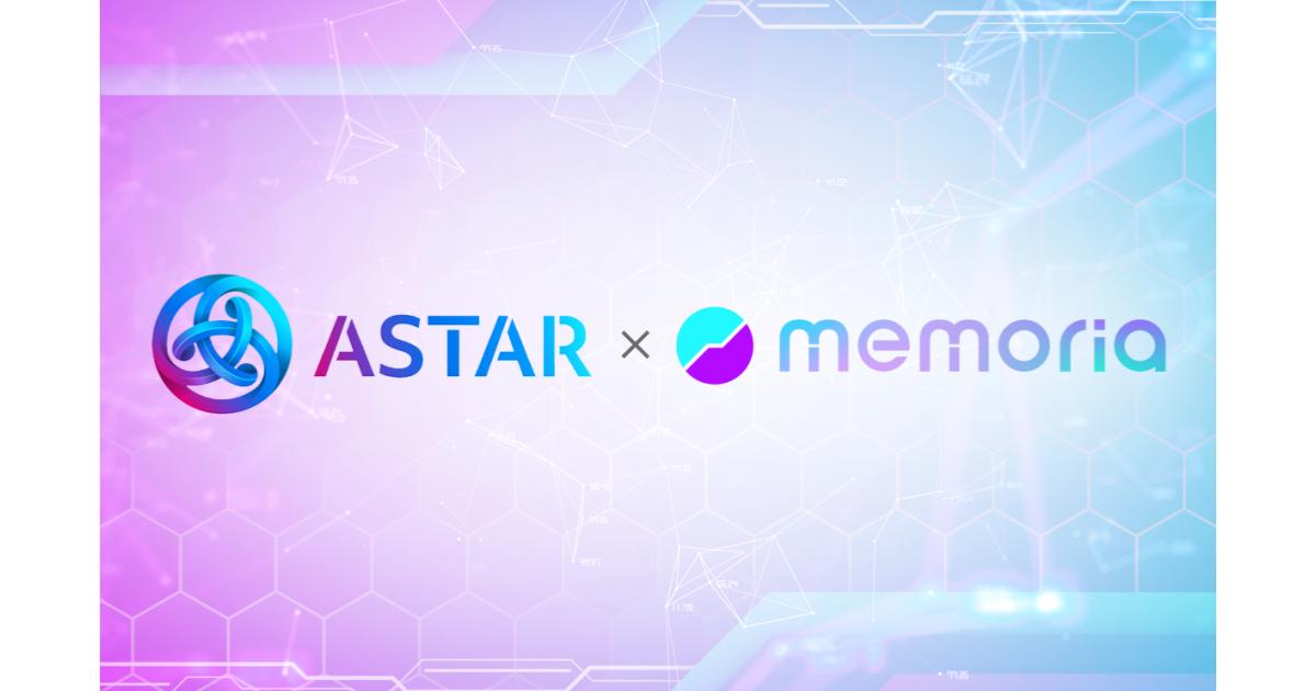 株式会社メモリアがAstar Networkとの業務提携を発表。国内企業へのAstar Network導入を共同で推進。メモリア創業者の木崎智之が代表取締役社長、倉谷一圭が取締役COOの経営体制も発表
