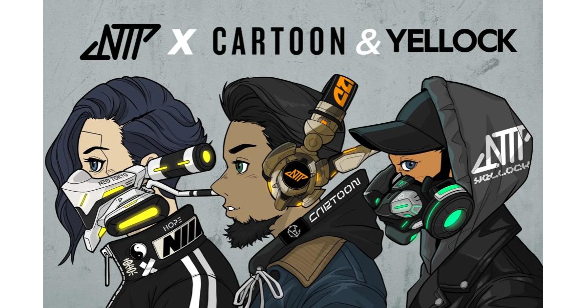 CARTOON + YELLOCK、「ULTRA JAPAN 2022」で「NEO TOKYO PUNKS」とコラボパフォーマンス
