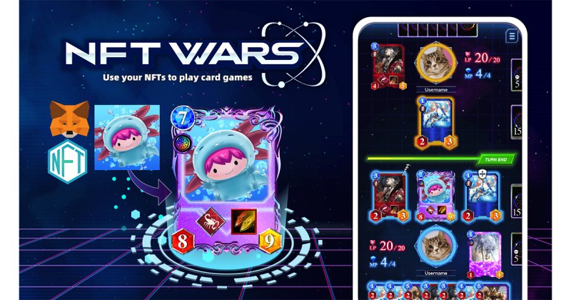 ウォレットの中で成長し変化するNFT「DeBreed」が全てのNFTで遊べる世界を目指す『NFTWars』へ参画