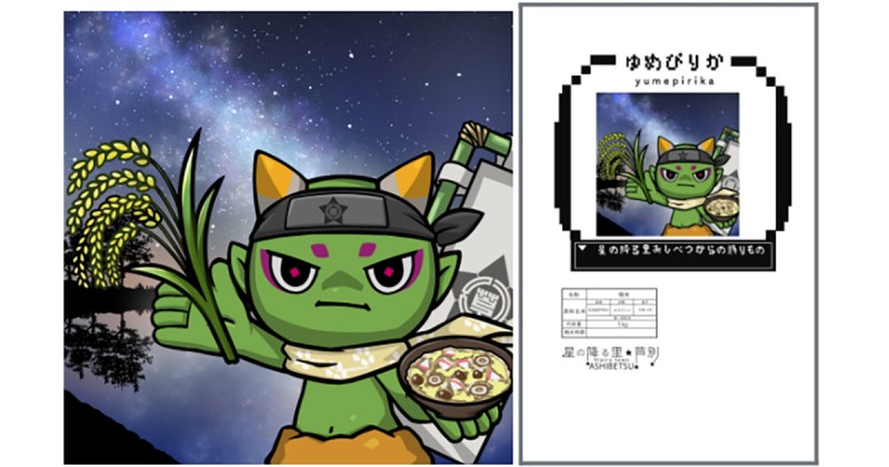 北海道芦別市・CryptoNinja Partners・株式会社あるやうむが提供する、NFTを用いたふるさと納税「ふるさとCNP2022」全てが寄付を集めた