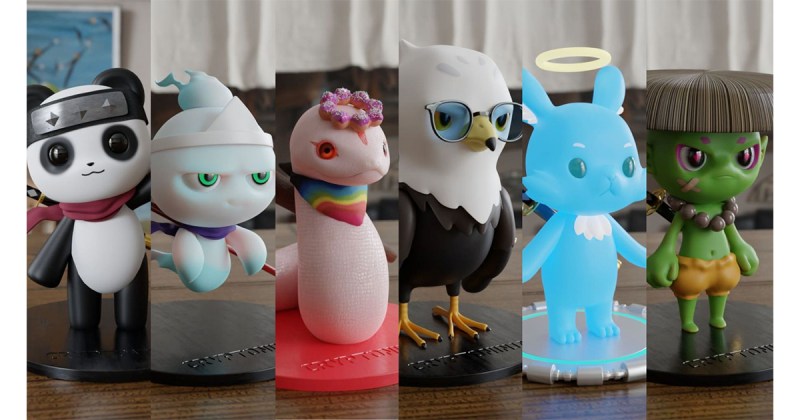 CNPの公式コレクション「CNP Toys」第一弾が、LINE NFTでの販売開始後4分で完売