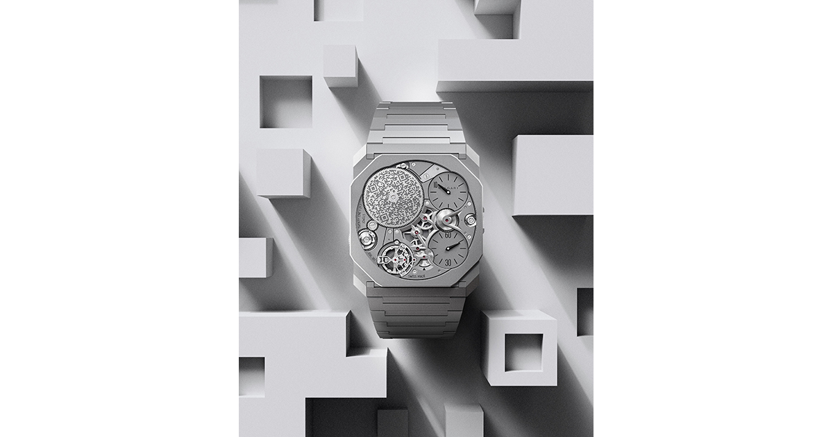 NFTアートワークも付属のブルガリ「オクト フィニッシモ ウルトラ 10周年記念モデル」