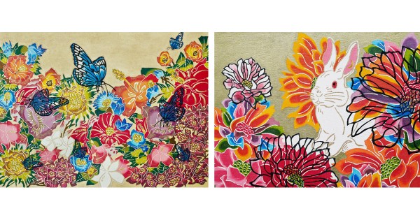 琉球紅型作家の新垣優香氏の紅型デザイン画を、二次利用可能なNFTとして販売開始