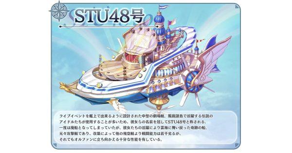 SKY FRONTIER Fantasy Battle STU48 コラボアイテム