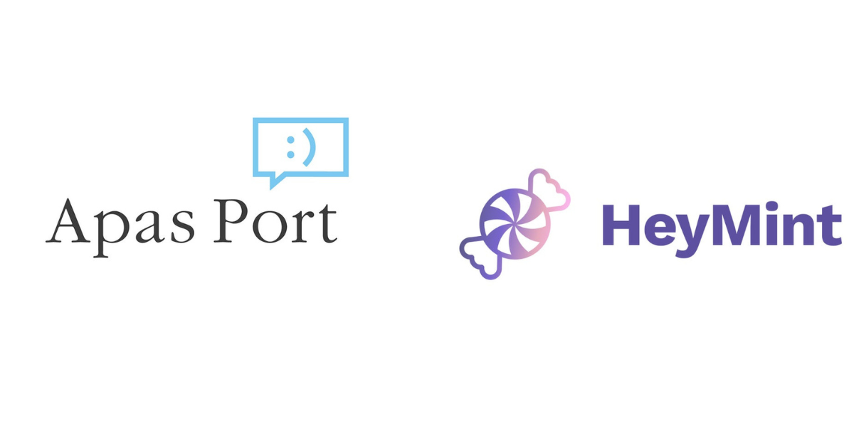 Web3クリエイティブプロダクションApas Port、ノーコードNFT発行ツールを提供するHeyMintとアジア戦略パートナー提携を締結!