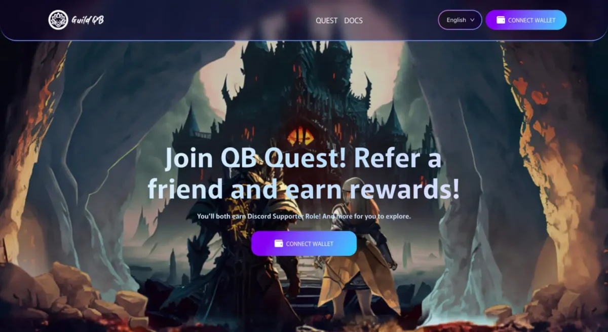 GuildQBがQBクエストv1をローンチ!友達招待でバッジNFTを獲得しよう