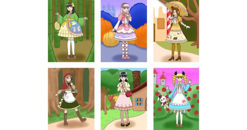 東京都ビジネスサービス NFTアート おとぎ話 ロリータ