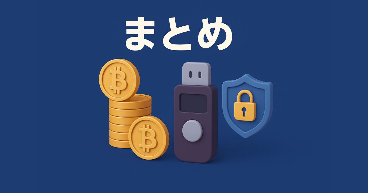 ハードウェアウォレットおすすめまとめ