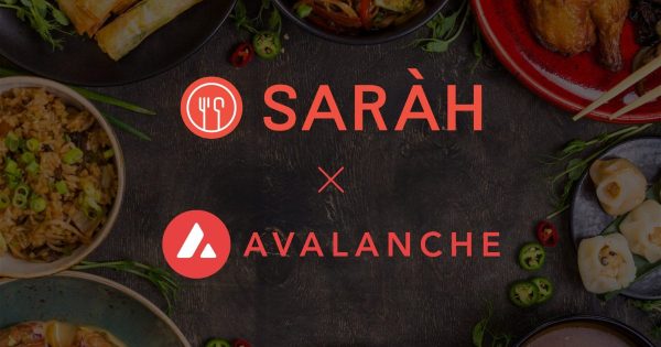 グルメSARAH Ava Labs パートナーシップ締結