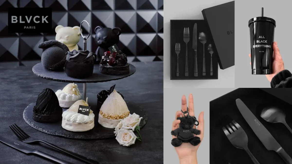 【漆黒のケーキ×雑貨】初のコラボ販売イベントを開催。フランス発のBLVCK PARIS(ブラックパリ)で既成概念からの脱却を