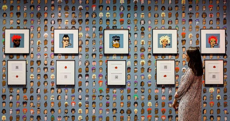 BEEPLE YUGA LABS PHYSICAL CRYPTOPUNKS PRINTS