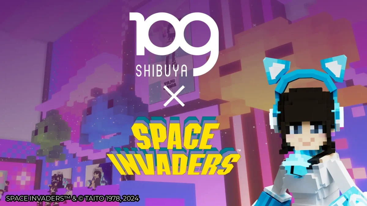 SHIBUYA109がWeb3ゲーミングメタバースThe Sandbox「SHIBUYA109 LAND」で「スペースインベーダー」とのコラボレーションイベントを開催!
