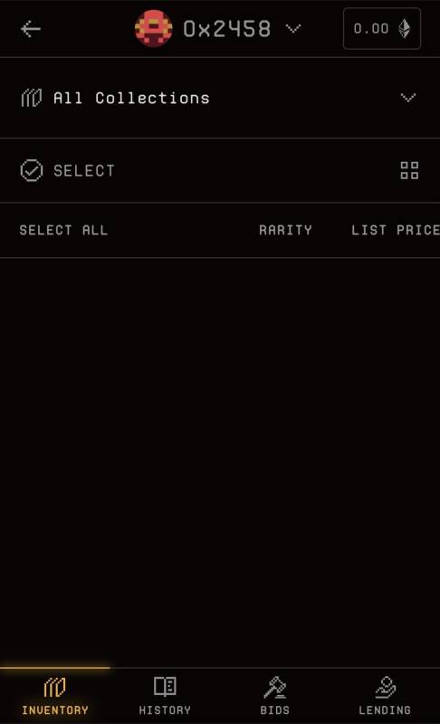 Blur NFT出品 販売