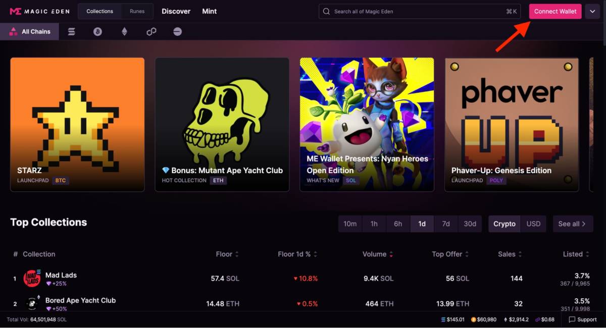 Magic eden 公式サイト