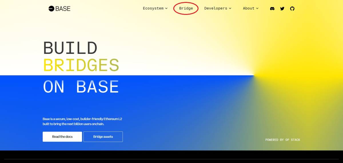 Baseチェーン ブリッジ①