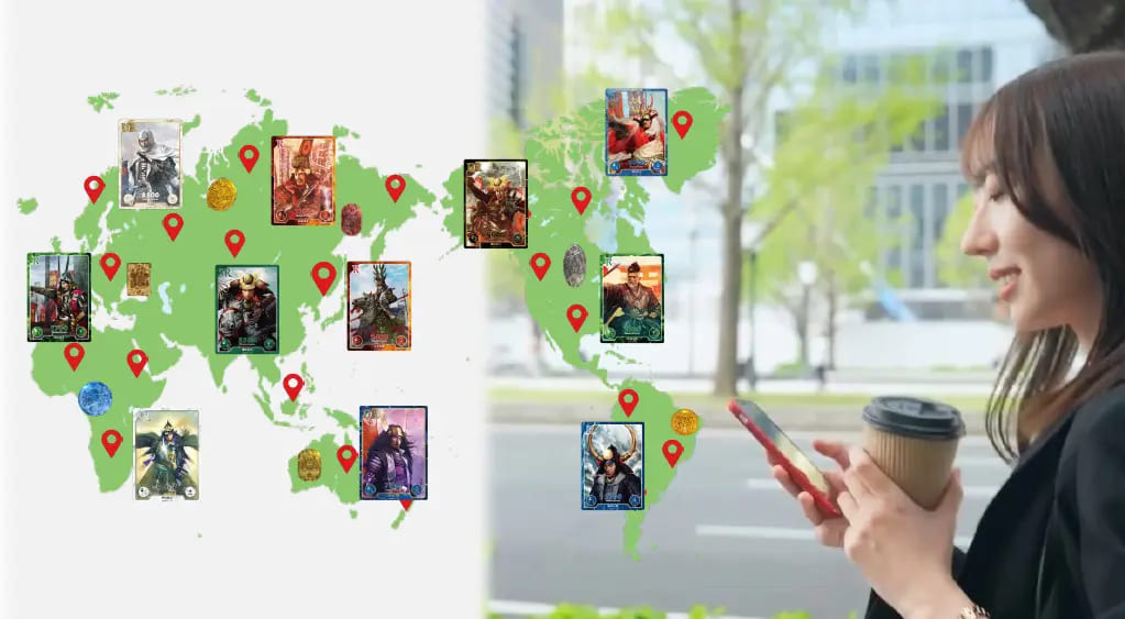 Web3業界最大級の規模!世界170ヵ国、約1,000万地域でNFT(画像付き暗号資産)を無料配布!