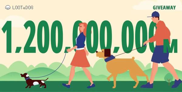LOOTaDOG 12億メートル達成