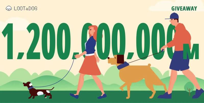 LOOTaDOG 12億メートル達成