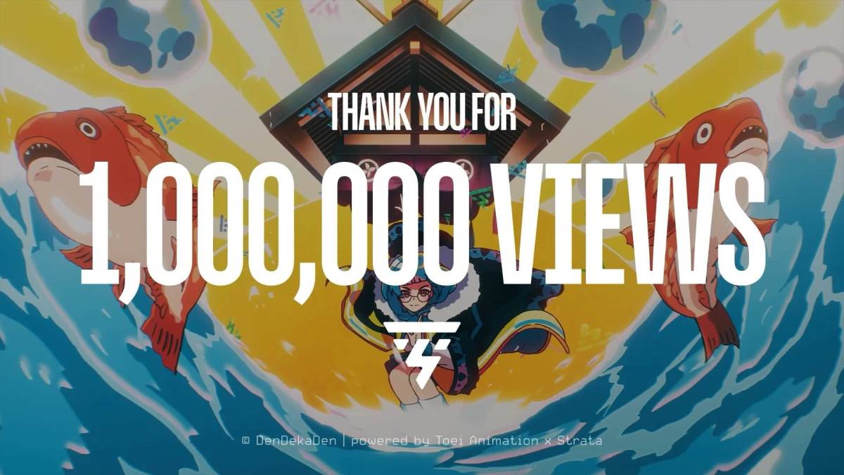 『電殿神伝 -DenDekaDen-』のPV100万回再生突破御礼!NFT先行購入権プレゼントキャンペーンを実施します