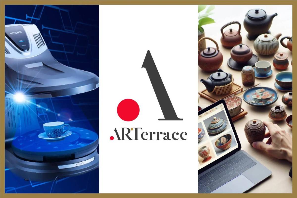 ARTerrace(アーテラス)、3DスキャナーとNFT技術を組み合わせた二次流通サービスを開始 ー 世界が注目する最先端技術で贋作問題に対応