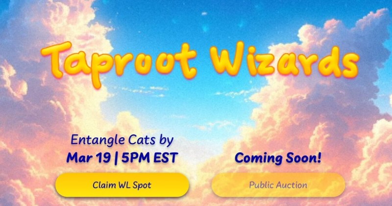 Taproot Wizards ミント詳細