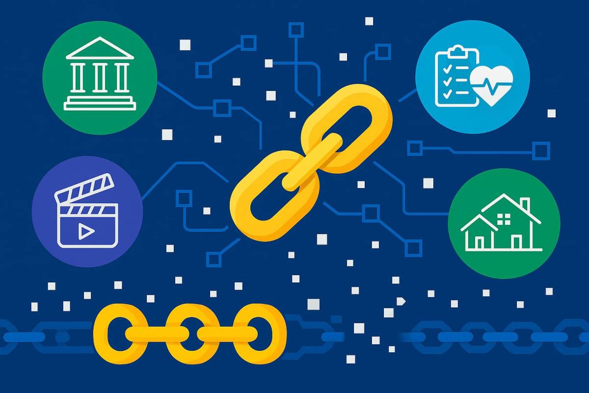 ブロックチェーン　ビジネス活用事例集