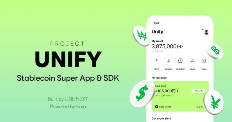 Kaia LINE NEXT ステープルコインスーパーアプリとSDK