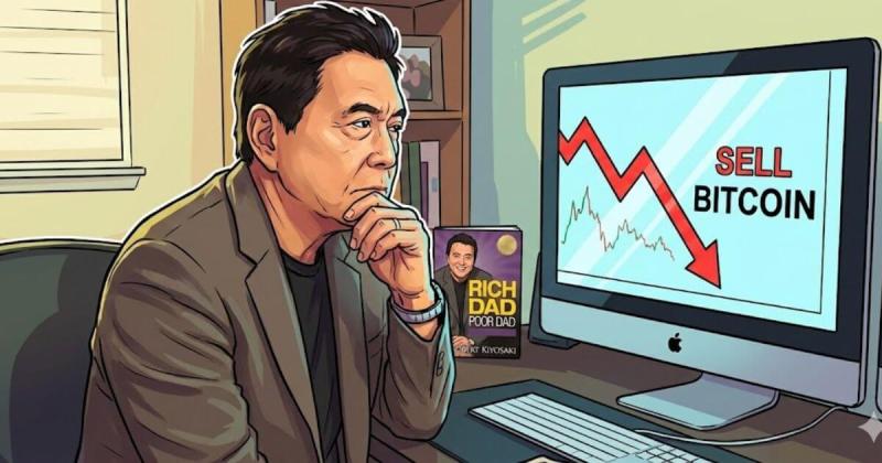 ロバートキヨサキ　ビットコイン売却
