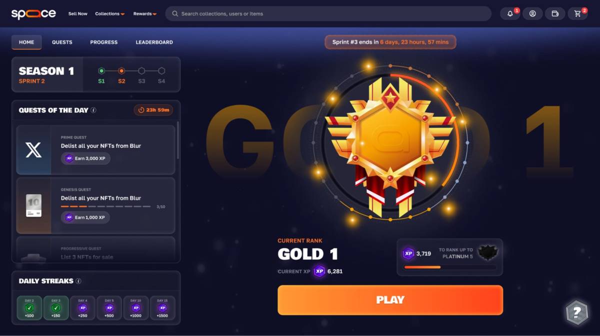 Spaace NFT バトルパス