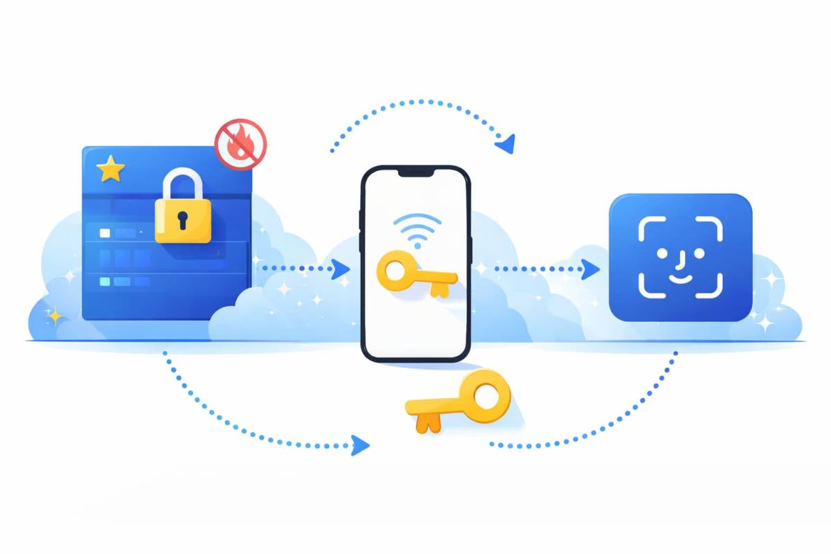 パスキー　仕組み