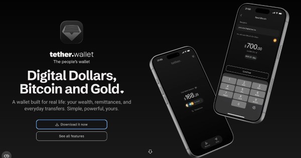 Tether、People’s Wallet、tether.wallet、セルフカストディ、USDT、ビットコイン、トークン化資産、ステーブルコインウォレット