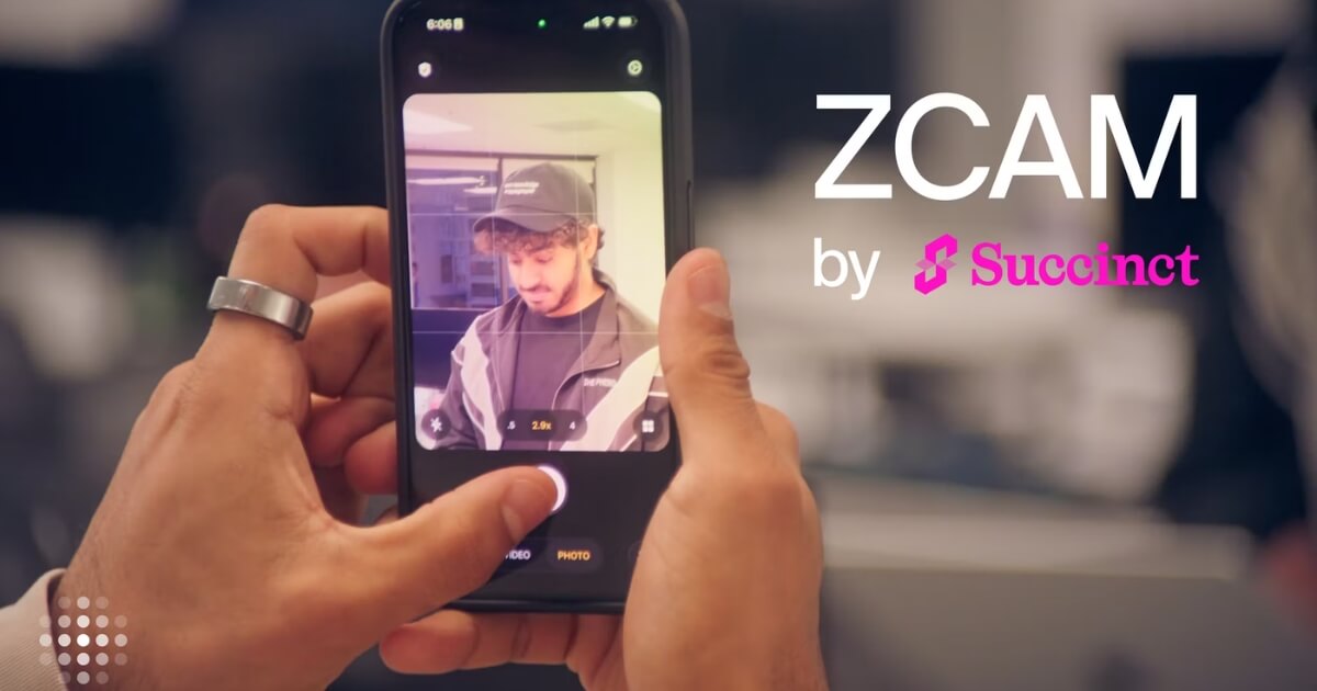 Paradigmが出資するSuccinct、真正性証明カメラアプリ「ZCAM」公開。iPhoneで撮影画像の改ざん有無を検証可能に