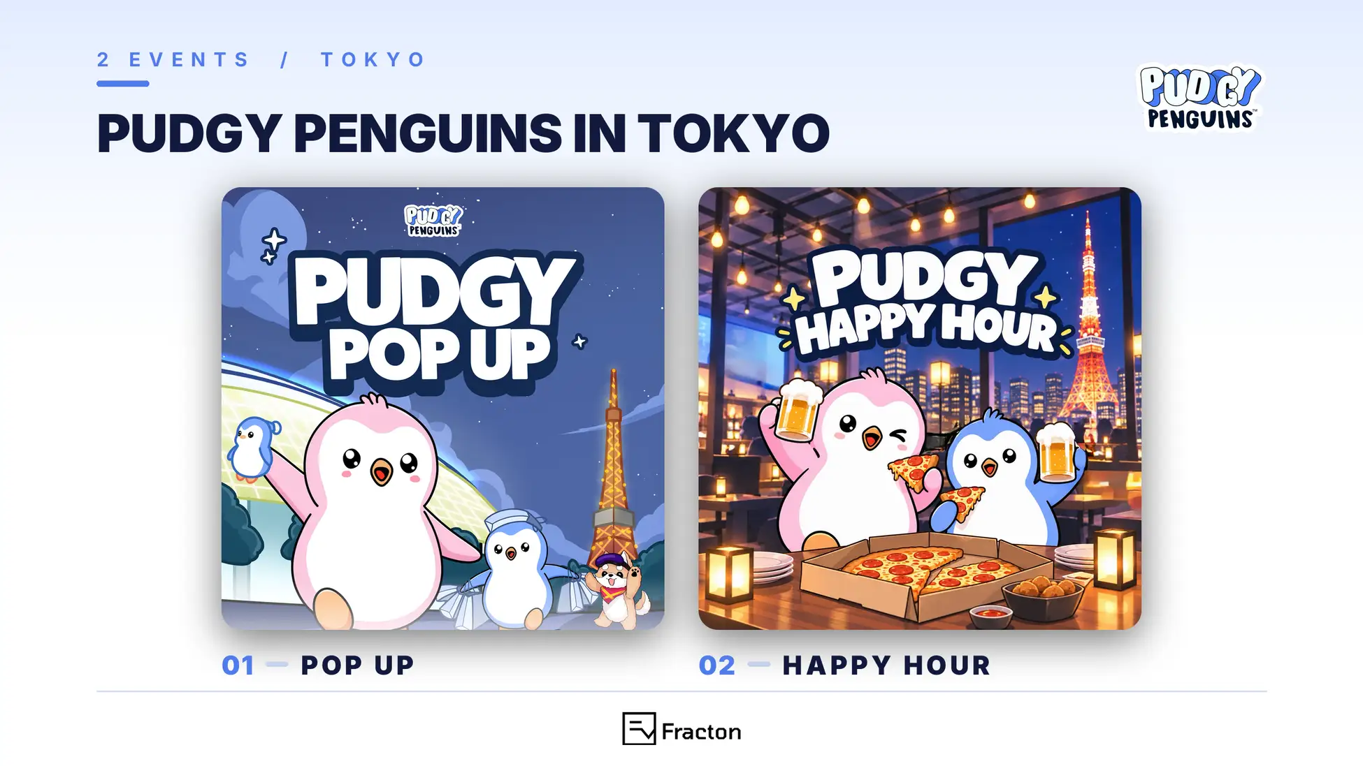 Pudgy Penguins、東京ドームシティに期間限定のPop-Upショップが登場